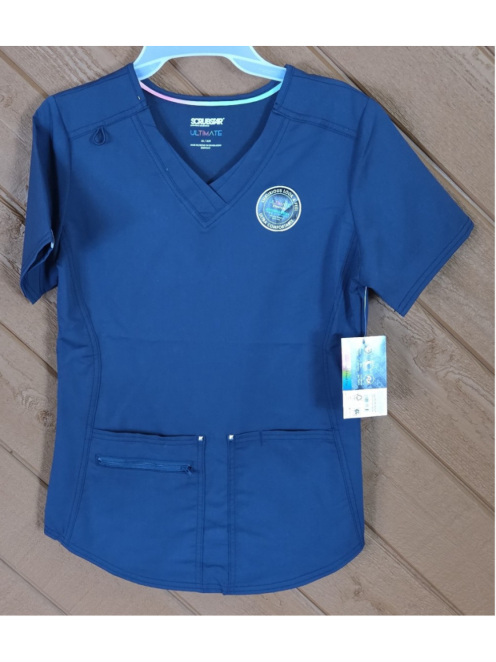 Navy blue scrubs size XS